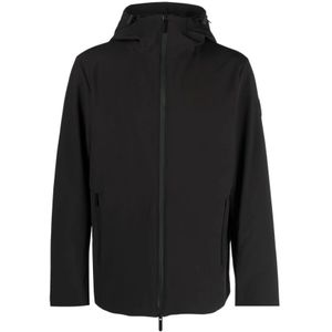 Woolrich, Heren, Jassen, Zwart, Maat: S Wol,