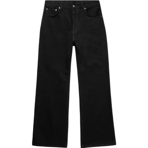 Acne Studios, Heren, Jeans, Zwart, Maat: W33