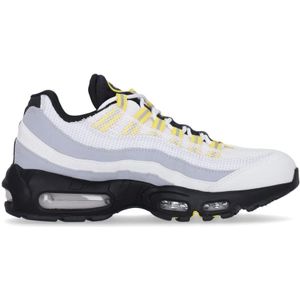 Nike Air Max 95 Lage Sneaker Wit/Geel/Zwart , Multicolor , Heren , Maat: 40 EU