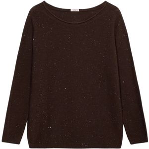 Oltre, Dames, Truien, Bruin, Maat: S/M Nylon,