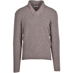 Kangra, Heren, Truien, Bruin, Maat: S Wol,