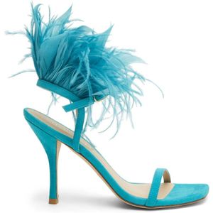 Stuart Weitzman, Dames, Schoenen, Blauw, Maat: 36 EU Suède,