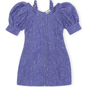 Ganni, Dames, Jurken, Paars, Maat: M