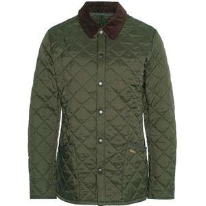 Barbour, Heren, Jassen, Groen, Maat: 2XL Leer,