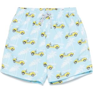 MC2 Saint Barth, Heren, Badkleding, Blauw, Maat: XL Kasjmier,