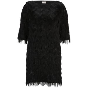 vera mont, Dames, Jurken, Zwart, Maat: XL