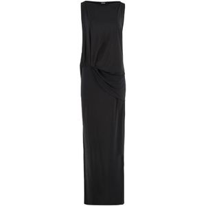 Jacquemus, Dames, Jurken, Zwart, Maat: 2XS