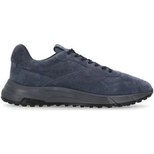 Hogan Platte Casual Schoenen , Blue , Heren , Maat: 44 EU