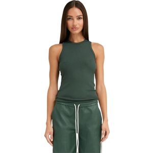 Sprwmn, Dames, Tops, Groen, Maat: XL Spandex,