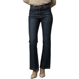 Kocca, Dames, Jeans, Blauw, Maat: 2XL Denim,