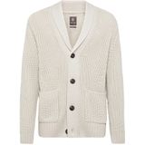 Boggi Milano Gebreid vest  ecru