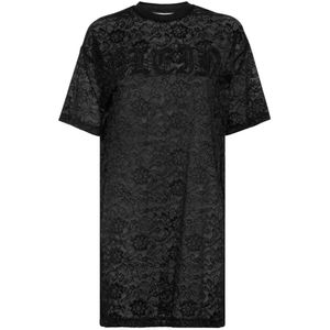 Philipp Plein - T-shirt Jurk - Zwart - Polyamide