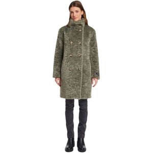Rino&Pelle, Dames, Mantels, Groen, Maat: 2XL