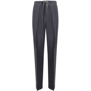 Maison Margiela, Heren, Broeken, Grijs, Maat: M Denim,