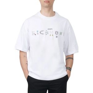 John Richmond, Heren, Tops, Wit, Maat: M Katoen,