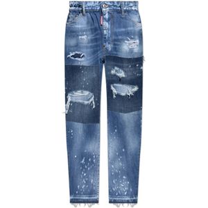 Dsquared2, Heren, Jeans, Blauw, Maat: M