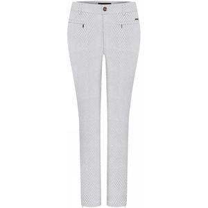 C.Ro, Dames, Broeken, Wit, Maat: S