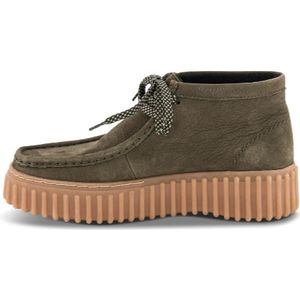 Clarks, Dames, Schoenen, Groen, Maat: 38 EU Leer,