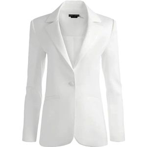 Alice + Olivia, Dames, Jassen, Wit, Maat: S Katoen,