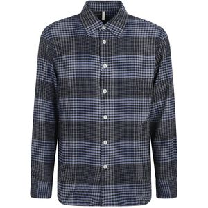 Sunflower, Heren, Overhemden, Blauw, Maat: M
