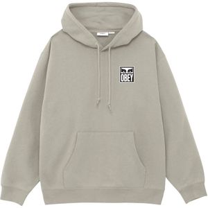 Obey, Heren, Sweatshirts & Hoodies, Beige, Maat: S Fleece,