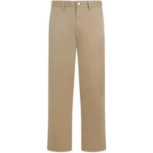 Junya Watanabe, Heren, Broeken, Beige, Maat: M Katoen,