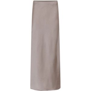 Bruuns Bazaar, Dames, Rokken, Beige, Maat: XS Poliester,