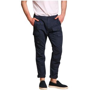 Mason's, Heren, Broeken, Blauw, Maat: XS Katoen,