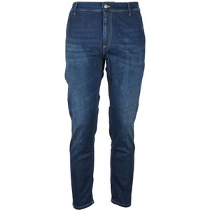Dondup, Heren, Jeans, Blauw, Maat: W38 Katoen,