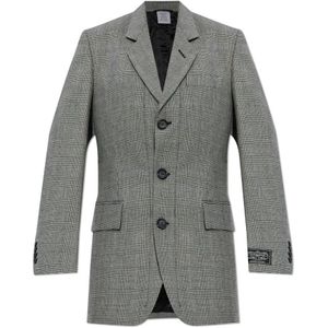 Vetements, Dames, Jassen, Grijs, Maat: S Wol,