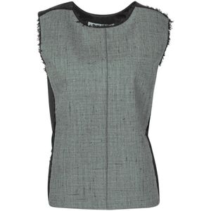 Tela, Dames, Tops, Grijs, Maat: XS