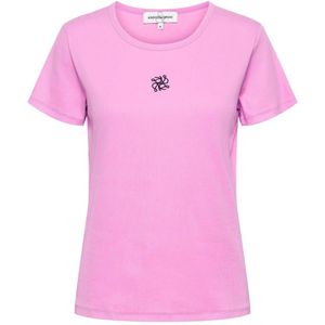 &Co Woman, Dames, Tops, Roze, Maat: 3XL Katoen,