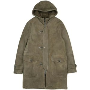 Valstar, Heren, Jassen, Groen, Maat: L Leer,