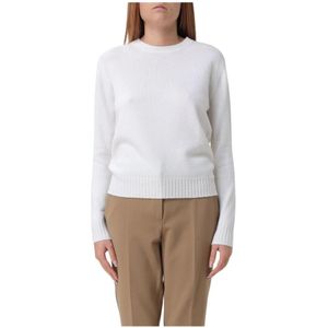 Cashmere - Crew Neck Pullover - Crème