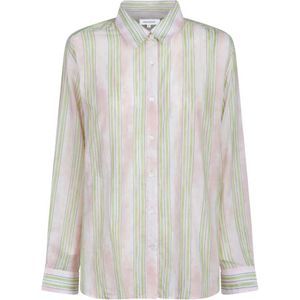 Maison Kitsuné, Dames, Blouses & Shirts, Veelkleurig, Maat: S Katoen,