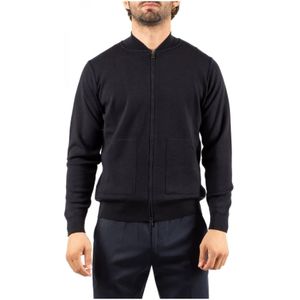 Filippo De Laurentiis, Heren, Truien, Blauw, Maat: L
