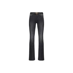 Pinko Boot-cut Jeans , Black , Dames , Maat: W26