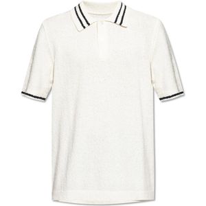 Samsøe Samsøe, Heren, Tops, Beige, Maat: S Katoen,