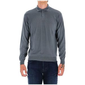 Drumohr, Heren, Tops, Grijs, Maat: XL Wol,