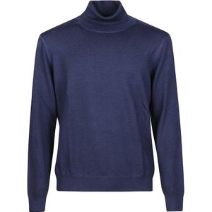 Fay, Heren, Truien, Blauw, Maat: 2XL
