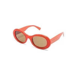 Gucci Oranje zonnebril voor dagelijks gebruik , Orange , Dames , Maat: 52 MM