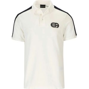 Emporio Armani, Heren, Tops, Wit, Maat: XL Katoen,