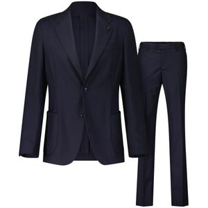 Lardini, Heren, Pakken, Blauw, Maat: 2XL