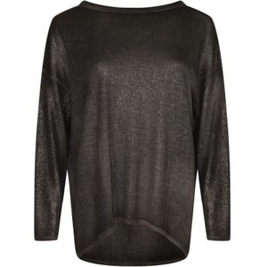 Avant Toi, Dames, Truien, Zwart, Maat: S