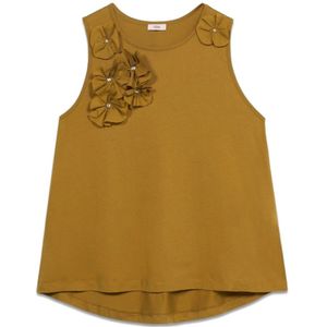 Oltre, Dames, Tops, Groen, Maat: S Jersey,