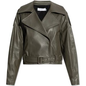 Iro, Dames, Jassen, Groen, Maat: L Leer,