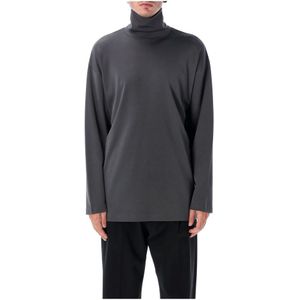 Lemaire, Heren, Tops, Grijs, Maat: L