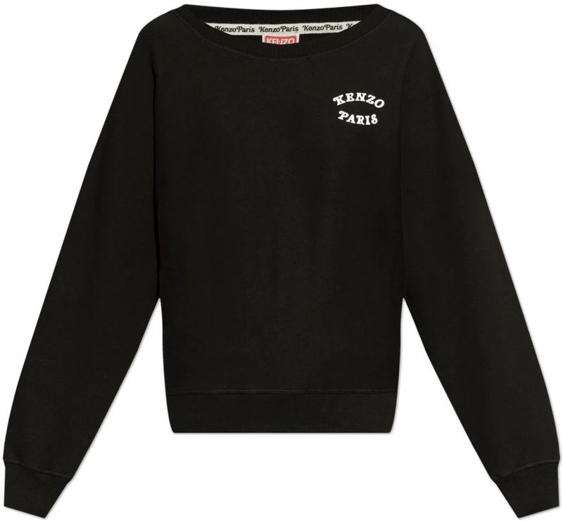 Kenzo - Sweatshirt - Zwart - Katoen - Ronde Halslijn
