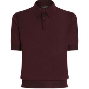 Dolce & Gabbana, Heren, Truien, Rood, Maat: M Kasjmier,