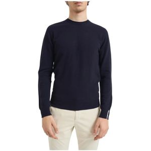 Alpha Studio, Heren, Truien, Blauw, Maat: L Wol,